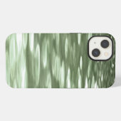 Etui iPhone 13 Résumé #3 : Floue vert olive Case-Mate Coque iPhon (Verso Horizontal)