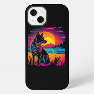 Etui iPhone 13 Retro Aesthétique Australian Cattle dog 17