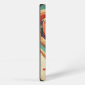 Etui iPhone 13 Rétro en forme de coeur (Côté droit)