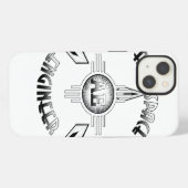 Etui iPhone 13 Rétro Ingénieur Aérospatial (Verso Horizontal)