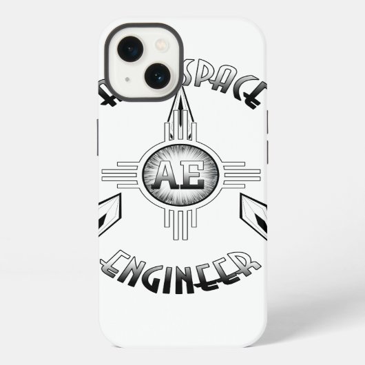 Etui iPhone 13 Rétro Ingénieur Aérospatial (Verso)