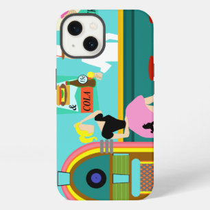 Etui iPhone 13 Retro Soda Fontaine iPhone 6 Coque