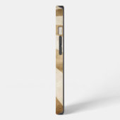 Etui iPhone 13 Rétro stripe pattern (Côté gauche)