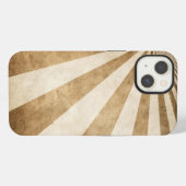Etui iPhone 13 Rétro stripe pattern (Verso Horizontal)