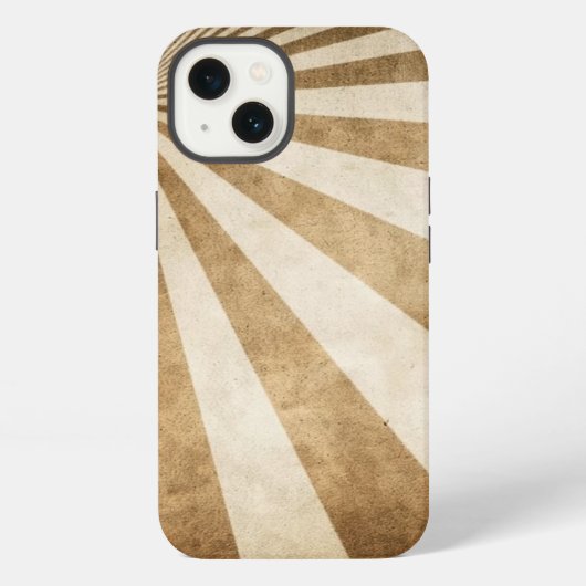 Etui iPhone 13 Rétro stripe pattern (Verso)