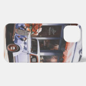 Etui iPhone 13 Rétro vieille voiture iPhone 13 Slim Fit Coque, Gl (Verso Horizontal)