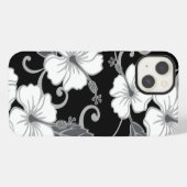 ETUI iPhone 13  RÊVE POLYNÉSIEN (NOIR) (Verso Horizontal)