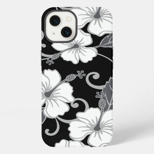 ETUI iPhone 13  RÊVE POLYNÉSIEN (NOIR) (Verso)
