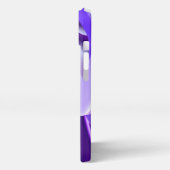 Etui iPhone 13 Rêves arc-en-ciel à fleurs violettes (Côté gauche)