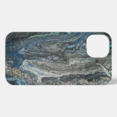 Etui iPhone 13 Rêves de l'Océan'20 peinture abstraite Céramique (Verso Horizontal)