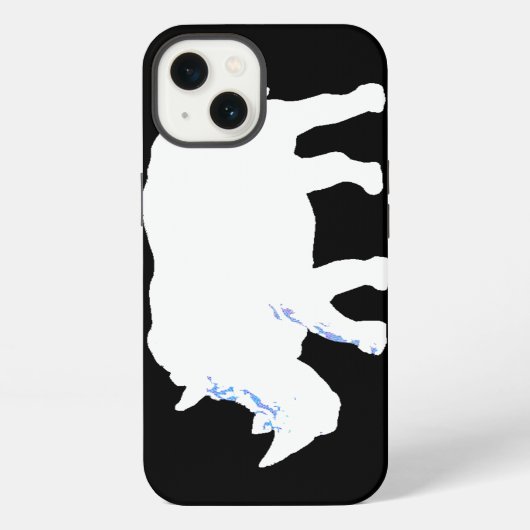 Etui iPhone 13 Rhinocéros (Verso)