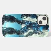 Etui iPhone 13 Robot Sasquatch (Verso Horizontal)