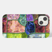 Etui iPhone 13 Roche colorée (Verso Horizontal)