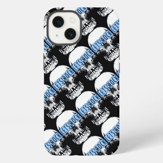 Etui iPhone 13 Rock Skull (Verso)