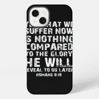 Etui iPhone 13 Romains 818 Bible chrétienne Verse
