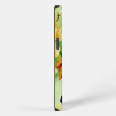 Etui iPhone 13 Rose Courage de Corbeau (Côté droit)