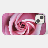 Etui iPhone 13 rose rose (Verso Horizontal)