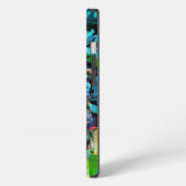 Etui iPhone 13 Roses de Nuit (Côté gauche)
