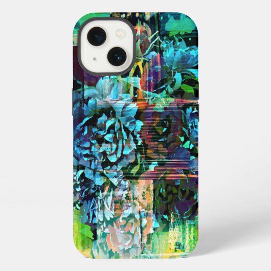 Etui iPhone 13 Roses de Nuit (Verso)