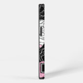 Etui iPhone 13 Roses modernes (Côté droit)