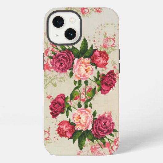 Etui iPhone 13 Roses roses (Verso)
