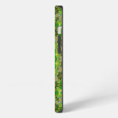 Etui iPhone 13 Roue Mandala Verte (Côté gauche)