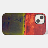 Etui iPhone 13 Rouge et bleu (Verso Horizontal)