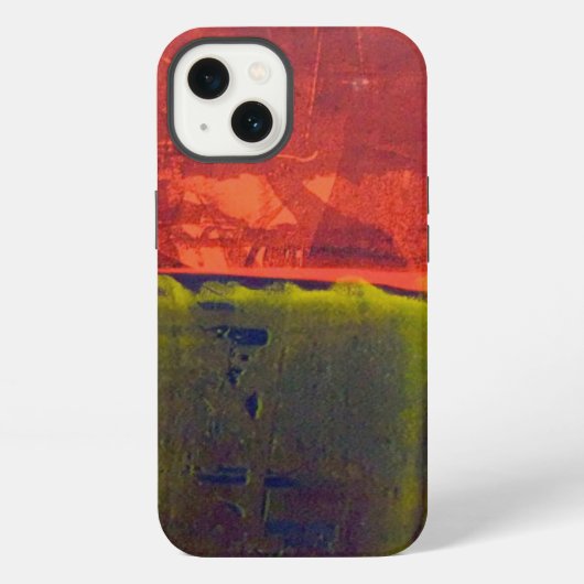 Etui iPhone 13 Rouge et bleu (Verso)