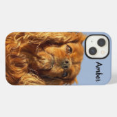 Etui iPhone 13 Ruby Cavalier King Charles Spaniel Chien Chien Chi (Verso Horizontal)
