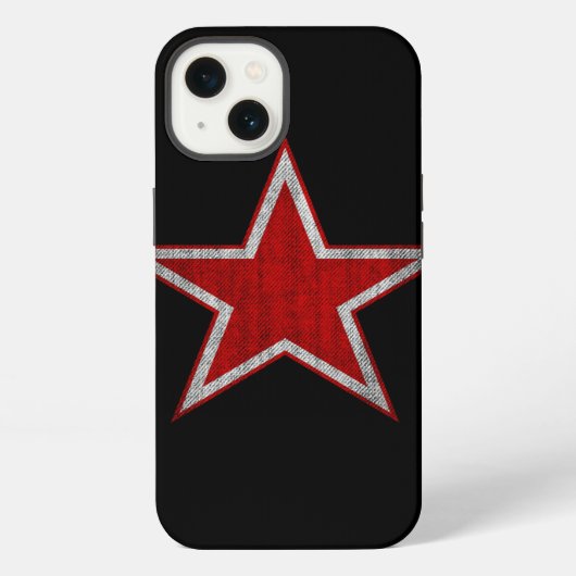 Etui iPhone 13 Russie coque iphone étoile rouge (Verso)