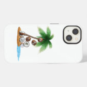 Etui iPhone 13 Sac Imprimé Couper Coudre (Verso Horizontal)