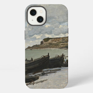 Etui iPhone 13 Sainte-Adresse par Monet - Bateaux Mer Ciel Nuageu