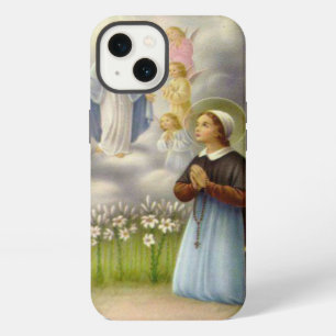 Etui iPhone 13 Sainte Bernadette Lourdes Catholique Vierge Bienhe