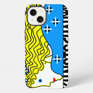 Etui iPhone 13 Salon d'art nouveau à Vienne en 1908 Jeune Fille