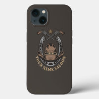 Saloon Western Cowboy Revolver Fer à Cheval Far We