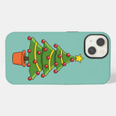 Etui iPhone 13 Sapin de Noël (Verso Horizontal)