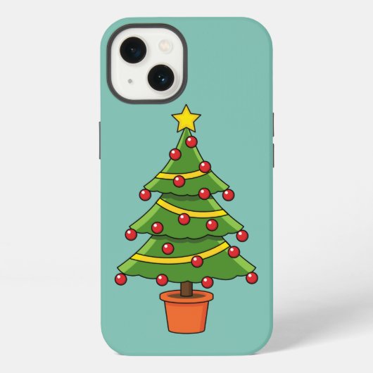 Etui iPhone 13 Sapin de Noël (Verso)