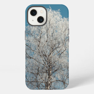 Etui iPhone 13 Saule blanc contre un ciel bleu sans nuages