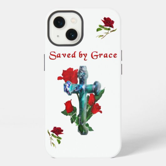 Etui iPhone 13 Sauvé par la grâce (Verso)
