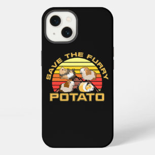 Etui iPhone 13 Sauver le mignon cochon d'Inde amateur de pomme de