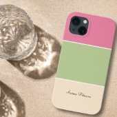 Etui iPhone 13 Script de couleur du panier de fruits