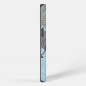 Etui iPhone 13 Scripts Chic côtier nautique plage Récif corallien (Côté droit)