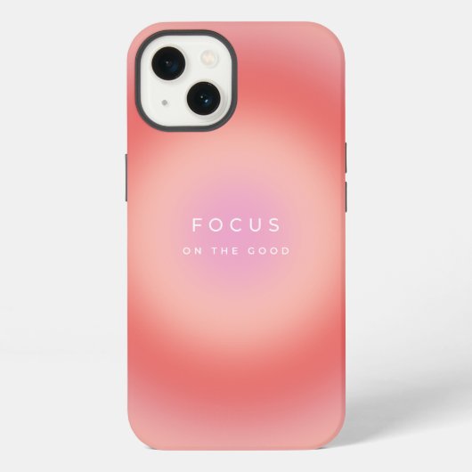 Etui iPhone 13 Se concentrer sur le bien (Verso)