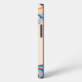 Etui iPhone 13 Sentiment Bleu, Nuances de Bleu (Côté gauche)