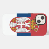 Etui iPhone 13 Serbe (Verso Horizontal)