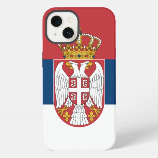 Etui iPhone 13 Serbe (Verso)