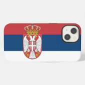Etui iPhone 13 Serbe (Verso Horizontal)