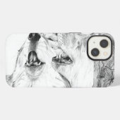 Etui iPhone 13 Sérénade dans la brume (Verso Horizontal)
