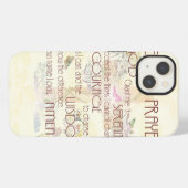 Etui iPhone 13 Serenity Prayer (Verso Horizontal)