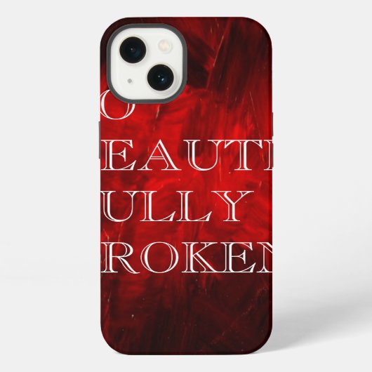 Etui iPhone 13 Si Beaucoup Brisé (Verso)